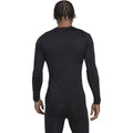Black - Back - Adidas Mens TechFit Long-Sleeved Training T-Shirt