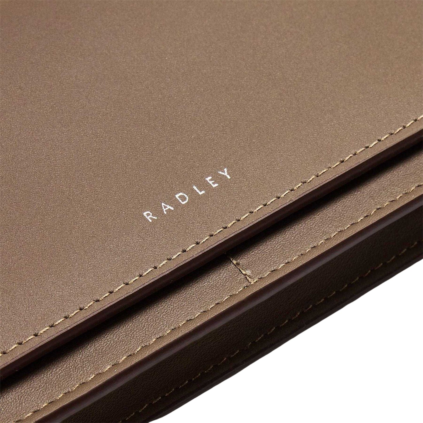 Coffee - Side - Radley Womens-Ladies RSE14001 Leather Purse