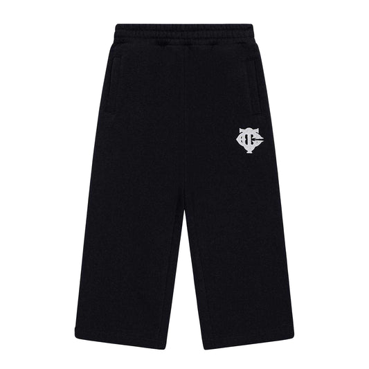 Black - Front - Couture Childrens-Kids Emblem Relaxed Fit Joggers