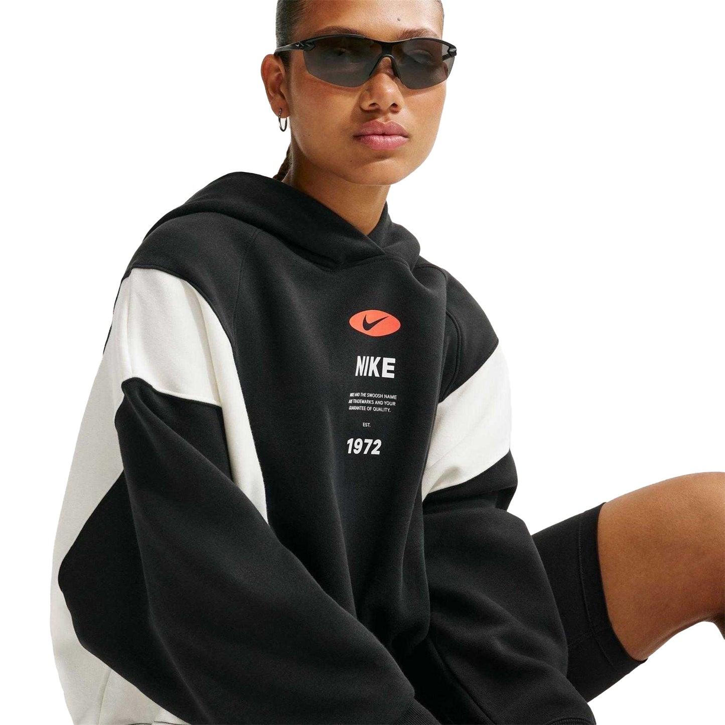 Black-Sail - Lifestyle - Nike Womens-Ladies NSW Phoenix Fleece Hoodie