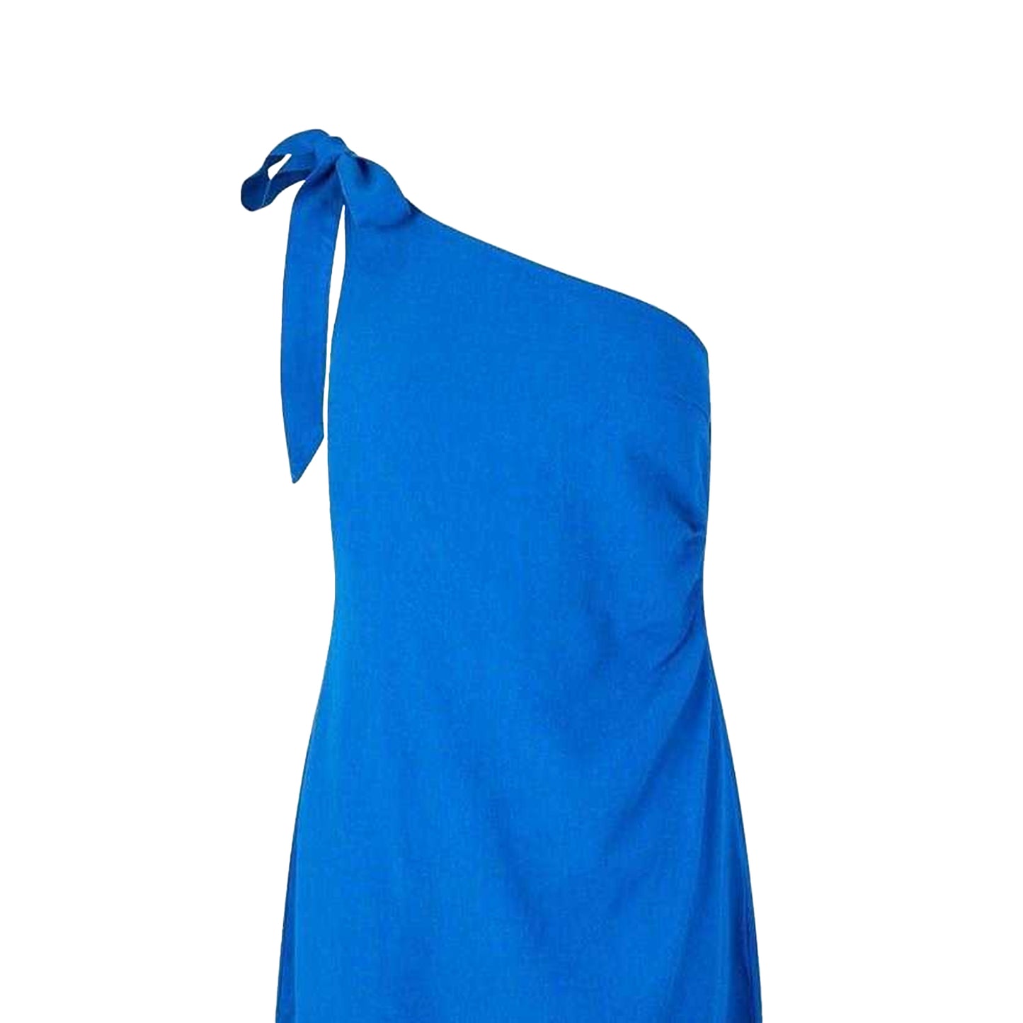 Classic Blue - Side - Vero Moda Womens-Ladies Jesmilo One Shoulder Midi Dress