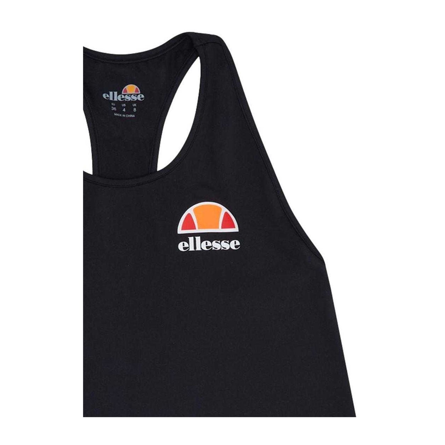 Black - Back - Ellesse Womens-Ladies Estrel Vest Top