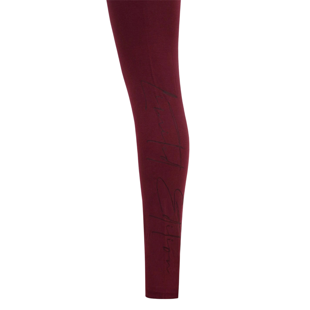 Cherry Red - Side - Miso Womens-Ladies Leggings