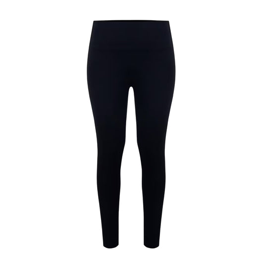 Black - Front - Miso Womens-Ladies High Waist Leggings