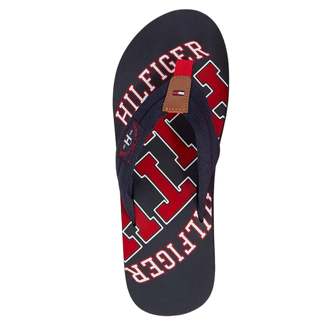 Blue - Lifestyle - Tommy Hilfiger Mens Essential Beach Flip Flops