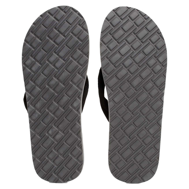 Black - Lifestyle - Tommy Hilfiger Mens Essential Beach Flip Flops