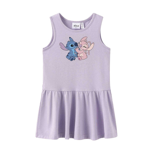 Purple - Front - Lilo & Stitch Girls Summer Dress