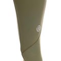 Khaki Green - Side - Skins Womens-Ladies Series-3 Skyscraper Leggings