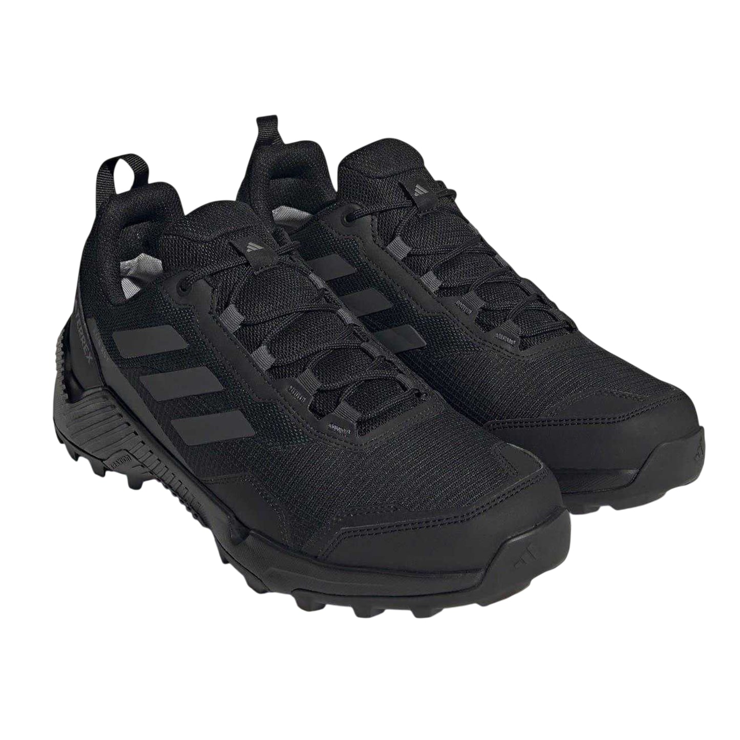 Black-Grey - Pack Shot - Adidas Mens Terrex Eastrail Waterproof Walking Shoes