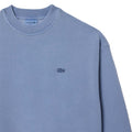 Blue - Side - Lacoste Mens Natural Dyed Loose Fit Sweatshirt