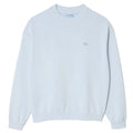 Light Blue - Front - Lacoste Mens Natural Dyed Loose Fit Sweatshirt