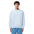 Light Blue - Lifestyle - Lacoste Mens Natural Dyed Loose Fit Sweatshirt