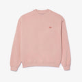 Pink - Front - Lacoste Mens Natural Dyed Loose Fit Sweatshirt
