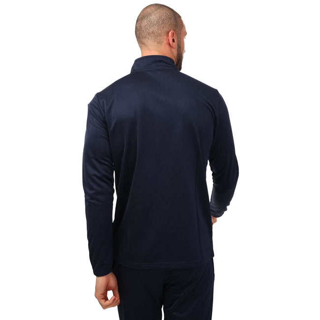 Navy - Back - Puma Mens Team Rise Polyester Training Jacket