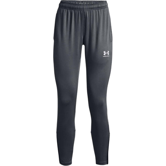 Pitch Grey - Front - Under Armour Womens-Ladies Challenger Training Tracksuit Bottoms