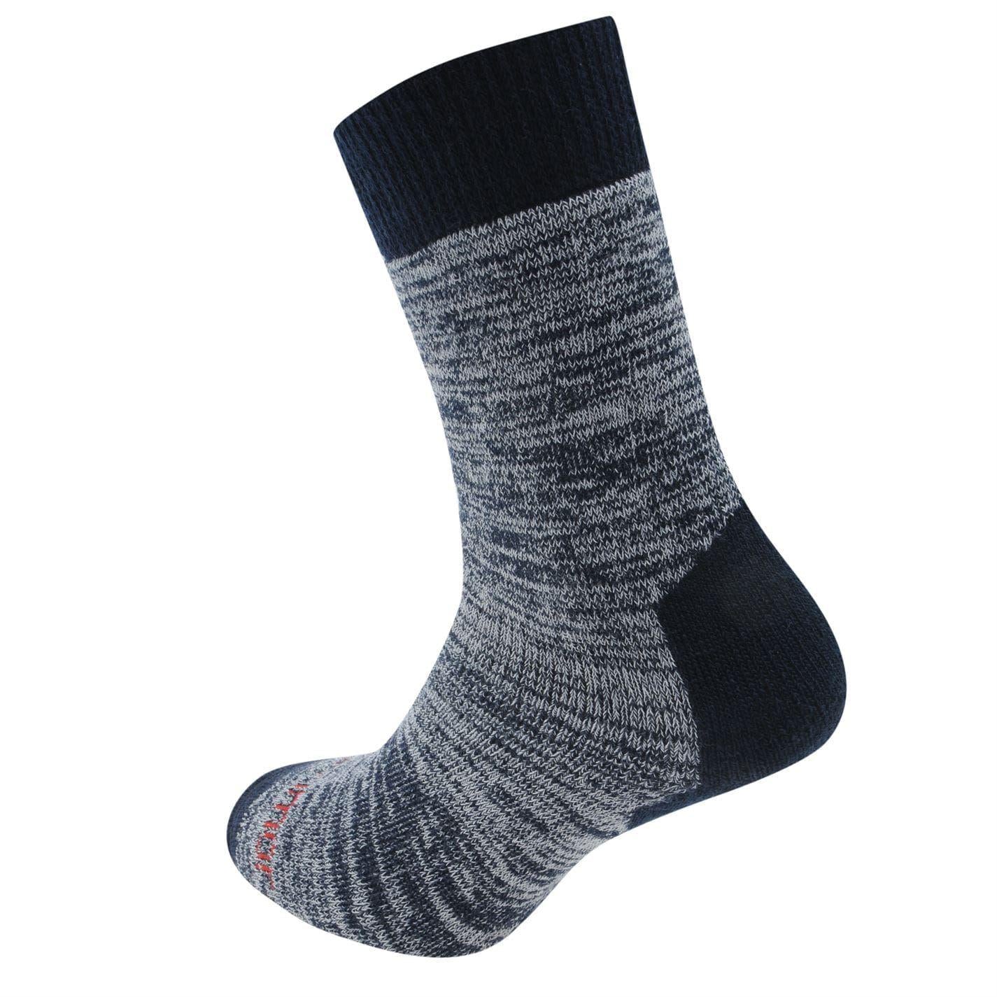 Navy - Back - Karrimor Womens-Ladies Merino Blend Crew Socks (Pack of 1)
