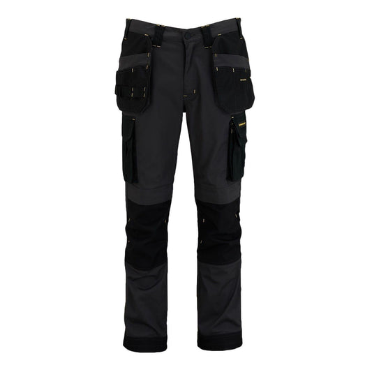 Black - Front - Dunlop Mens Endurance Regular Work Trousers