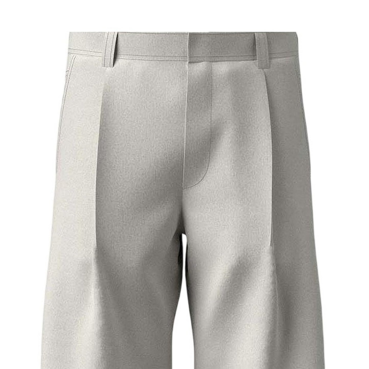 White - Side - Diesel Mens Arthur Relaxed Fit Trousers