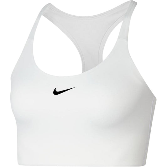 White - Front - Nike Womens-Ladies Medium Support Sports Bra