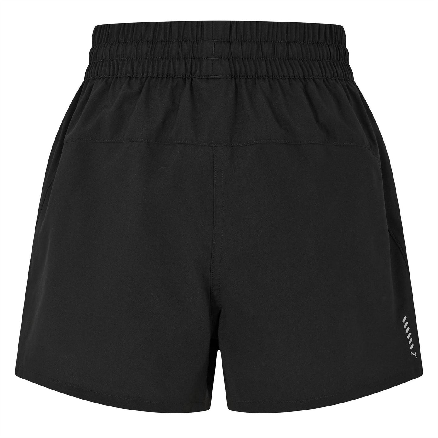 Puma Black - Back - Puma Womens-Ladies Run Velocity Running Shorts