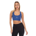 Blue - Front - Skins Womens-Ladies Series-3 Active Sports Bra