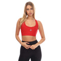 Red - Front - Skins Womens-Ladies Series-3 Active Sports Bra