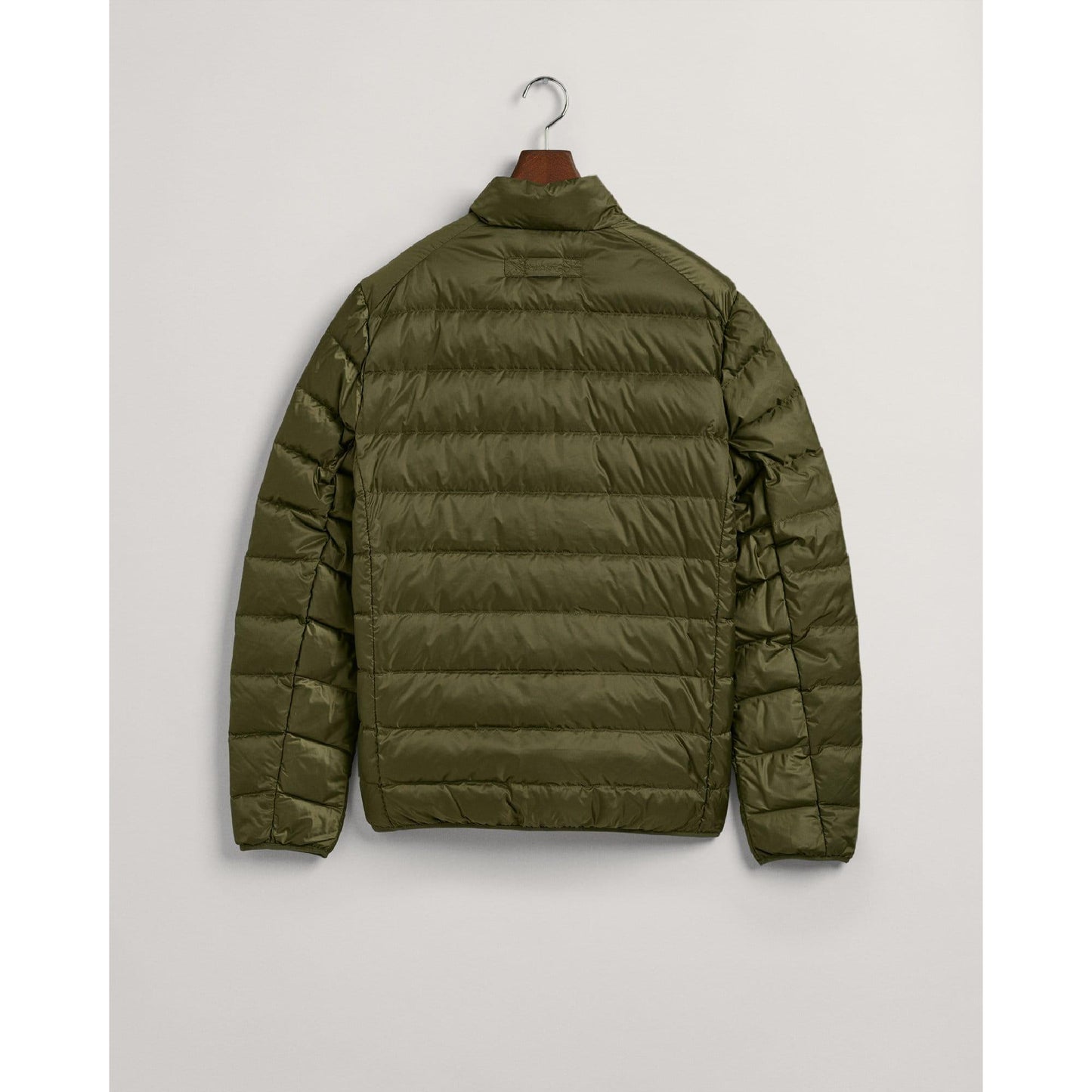 Green - Close up - Gant Mens Lightweight Down Jacket