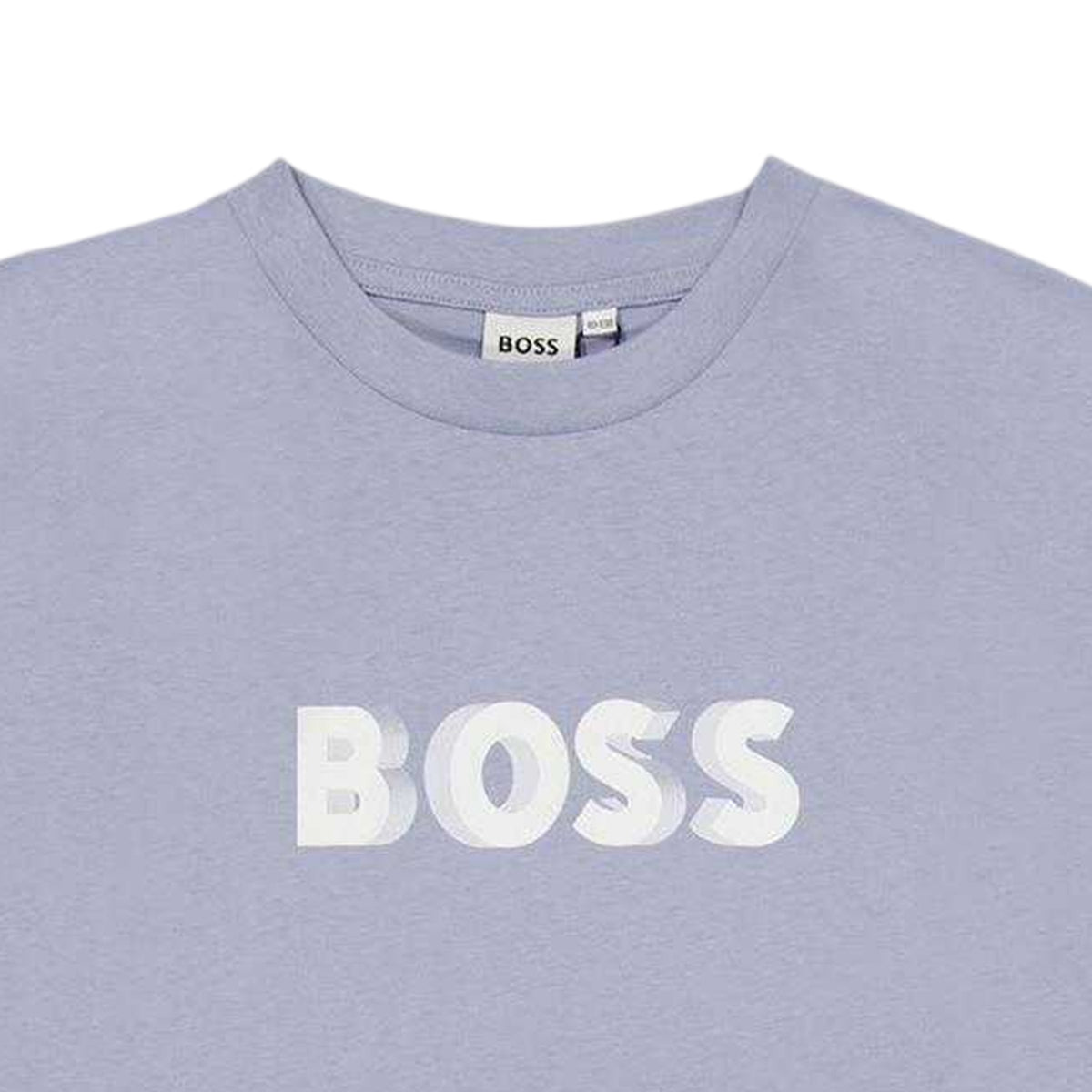 Navy - Side - Boss Childrens-Kids Logo T-Shirt & Shorts Set