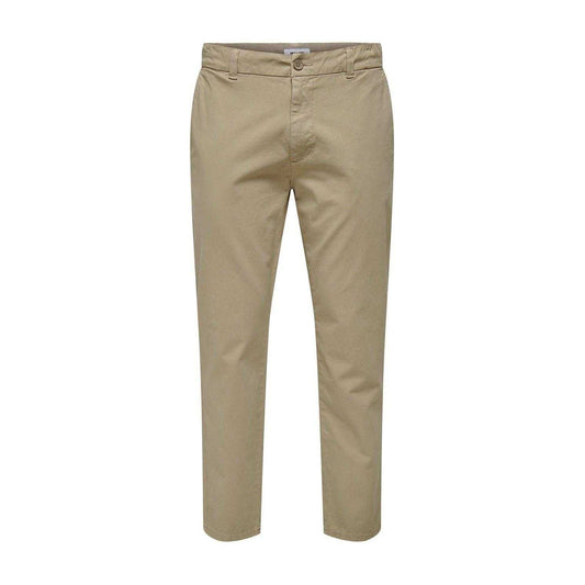 Coriander - Front - Only Mens Solid Chinos