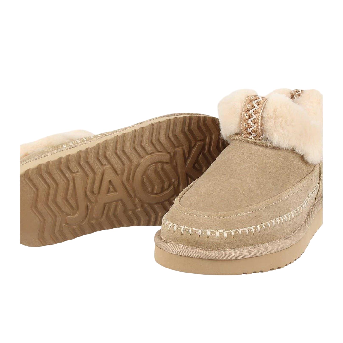 Sand - Lifestyle - Jack Wills Womens-Ladies Alpine Suede Boots