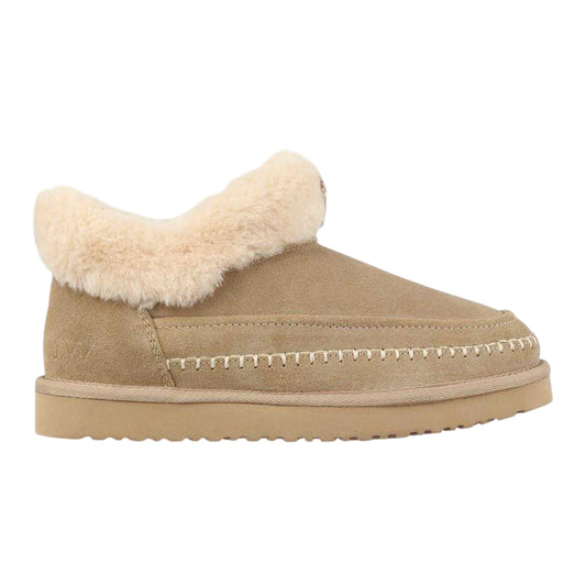 Sand - Front - Jack Wills Womens-Ladies Alpine Suede Boots