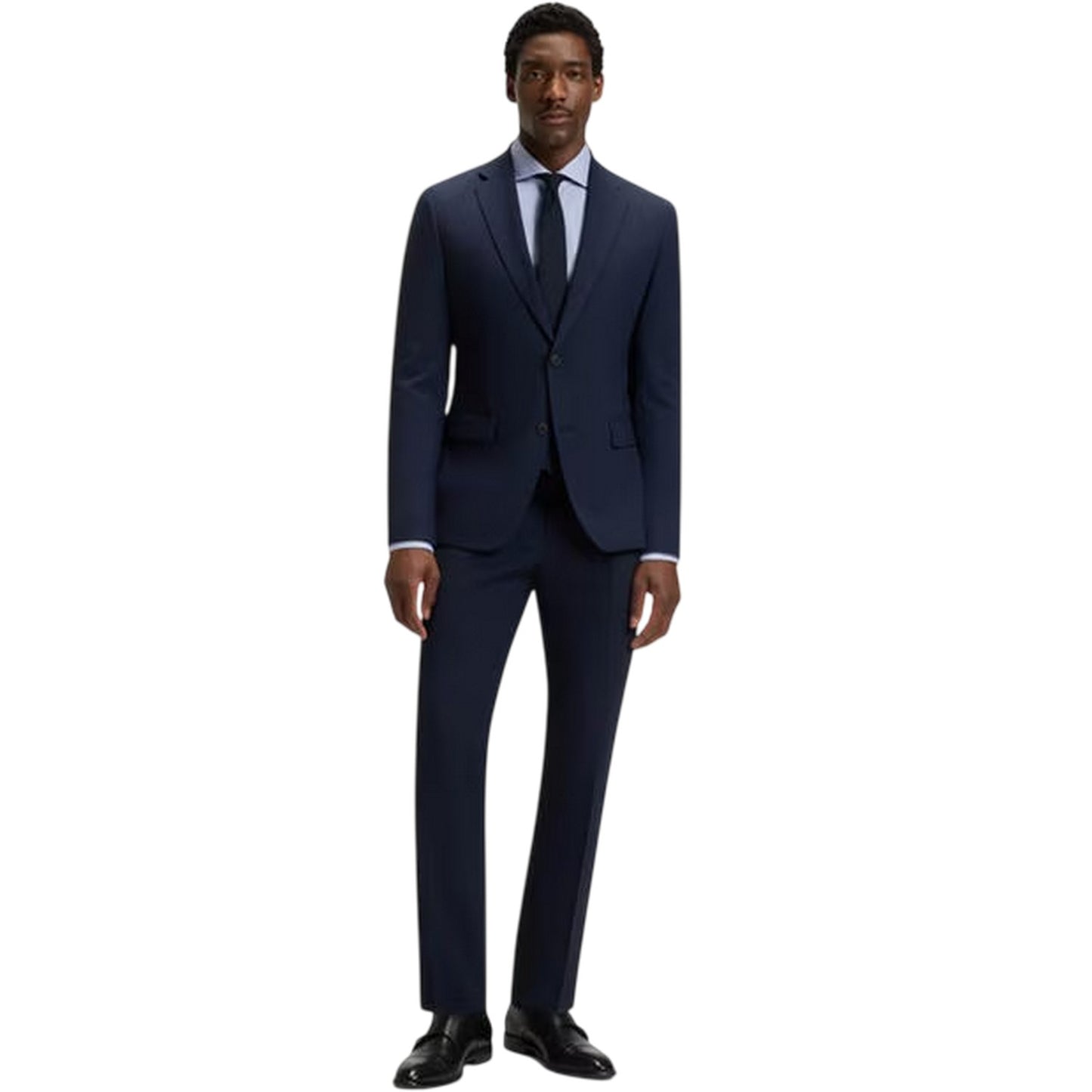 Dark Blue - Pack Shot - Boss Mens H-Hank Shirt