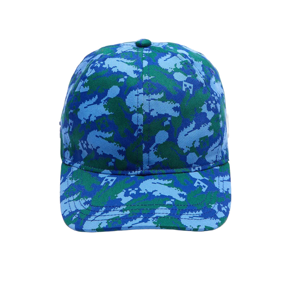 Multicoloured - Side - Lacoste Childrens-Kids Cotton Baseball Cap