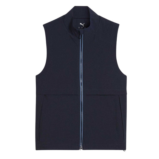 Navy Blazer - Front - Puma Womens-Ladies Performance Sleeveless Golf Gilet
