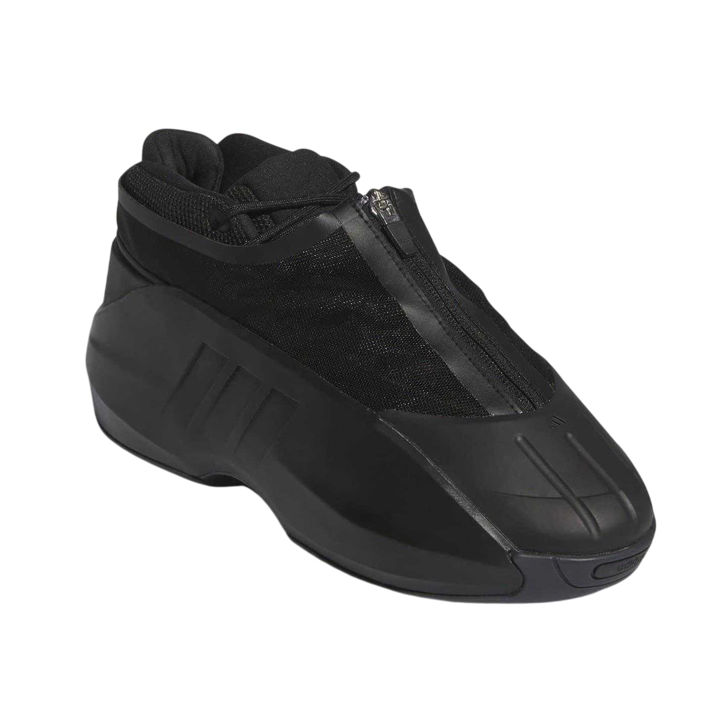 Black - Pack Shot - Adidas Womens-Ladies Crazy Infinity Leather Trainers