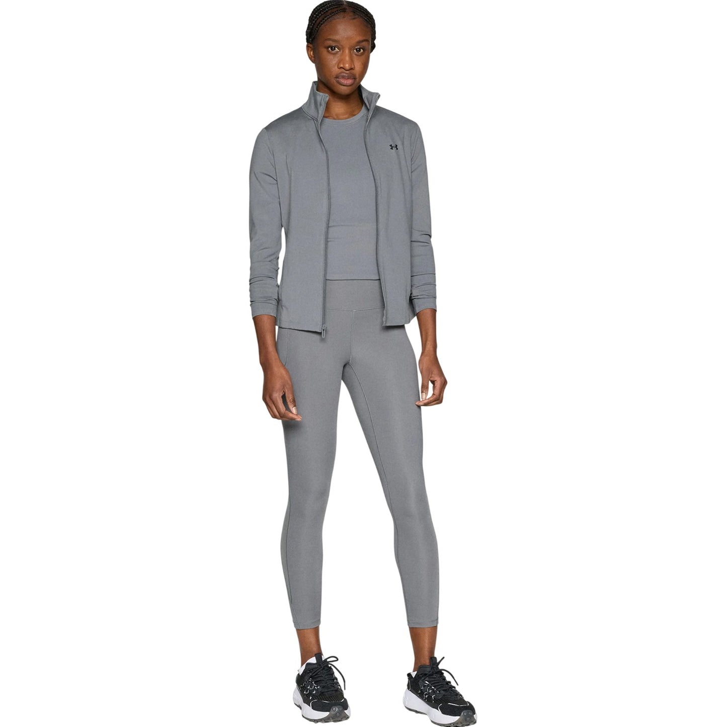 Green Clay - Pack Shot - Under Armour Womens-Ladies Moisture Wicking Jacket
