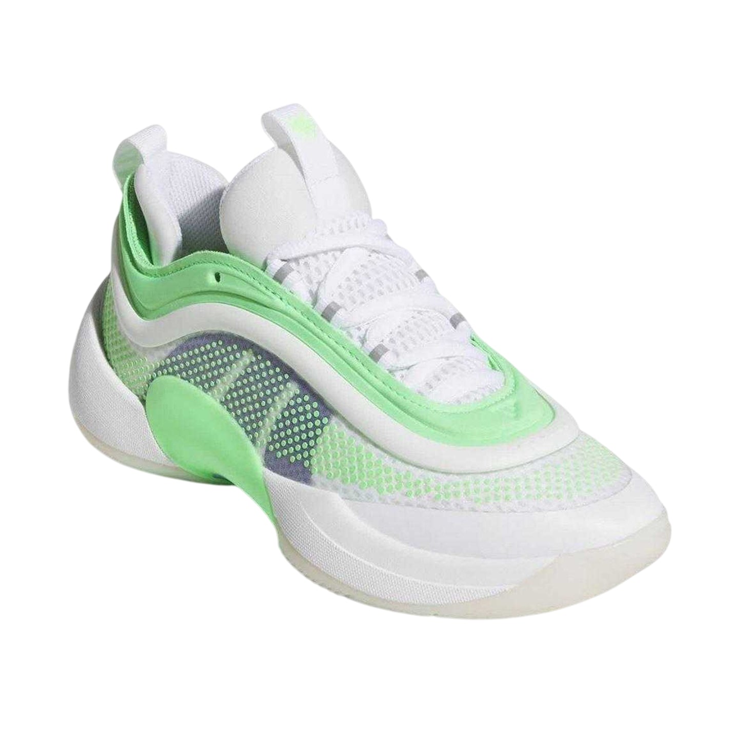 White - Pack Shot - Adidas Womens-Ladies Don Issue 6 Basketball Shoes