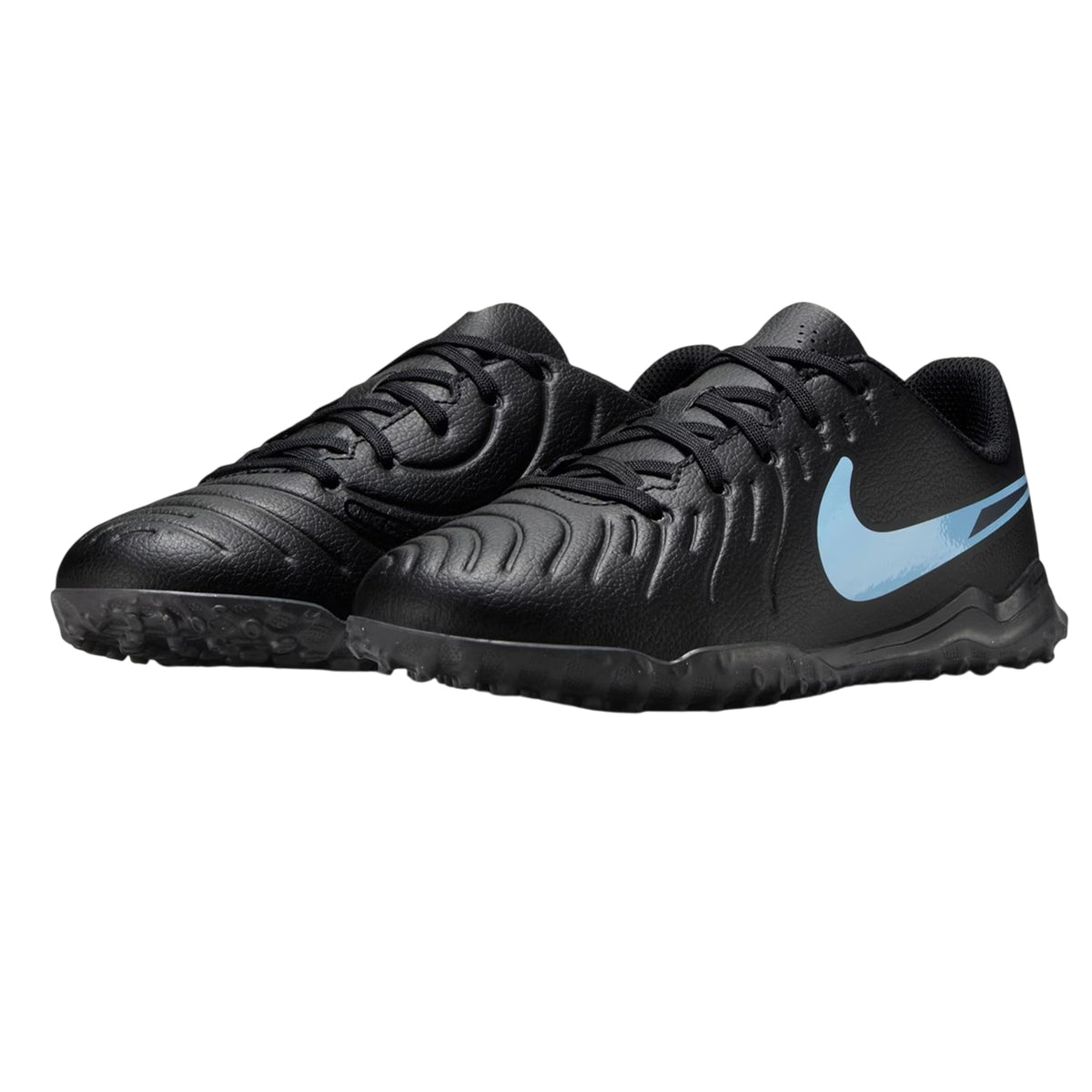 Black - Close up - Nike Childrens-Kids Tiempo Legend 10 Astro Turf Trainers