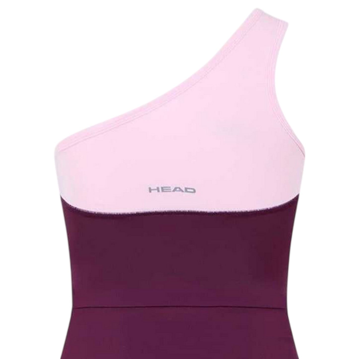 Purple - Lifestyle - Head Womens-Ladies Avatar Slim One Shoulder Mini Dress