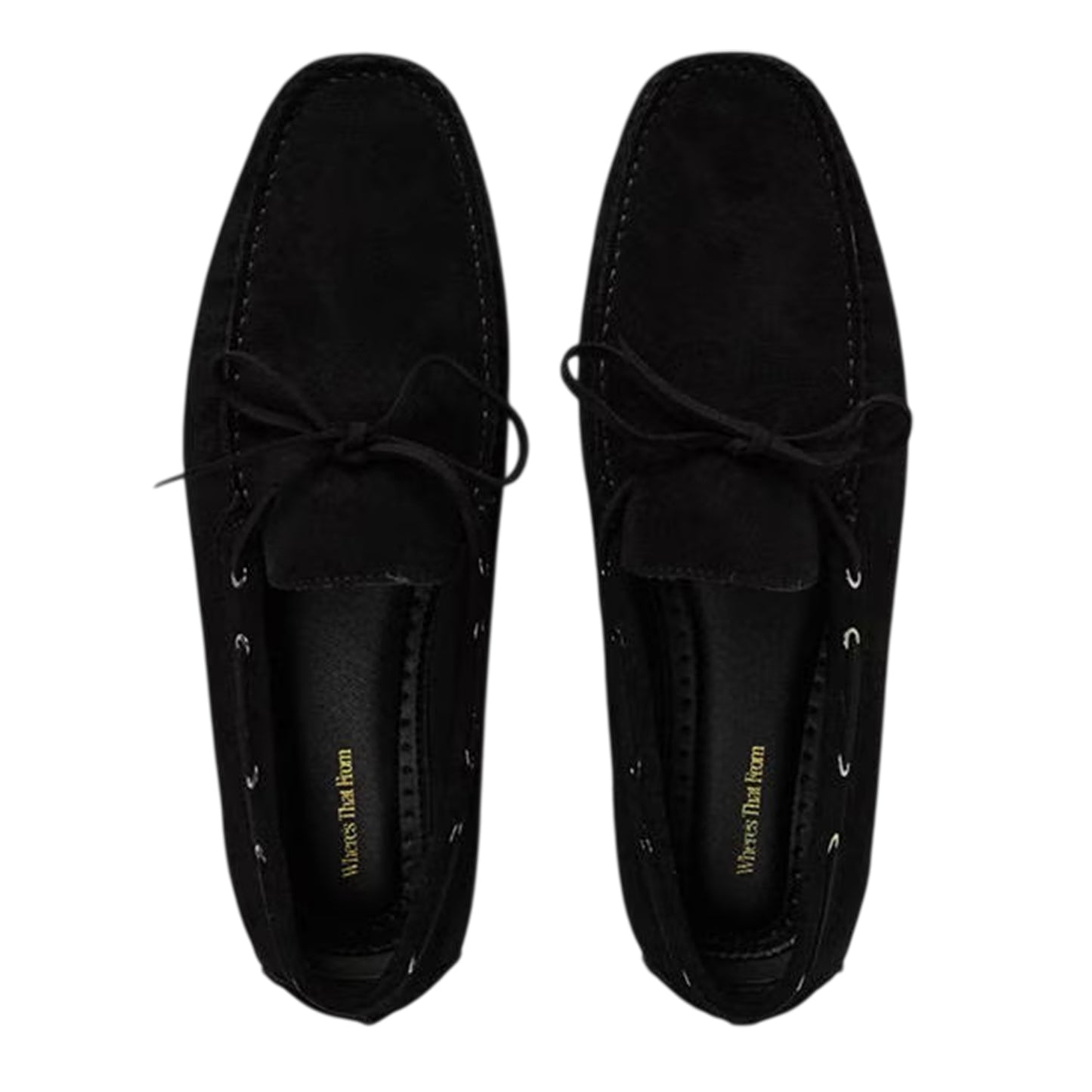 Black - Lifestyle - Where´s That From Mens Suede Loafers