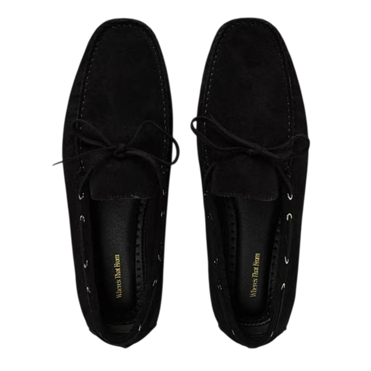 Black - Lifestyle - Where´s That From Mens Suede Loafers