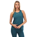 Teal - Front - Skins Womens-Ladies Series-3 Bra Tank Top