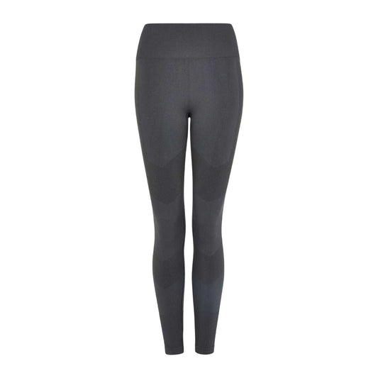 Shark Grey - Front - Everlast Womens-Ladies Racer Leggings