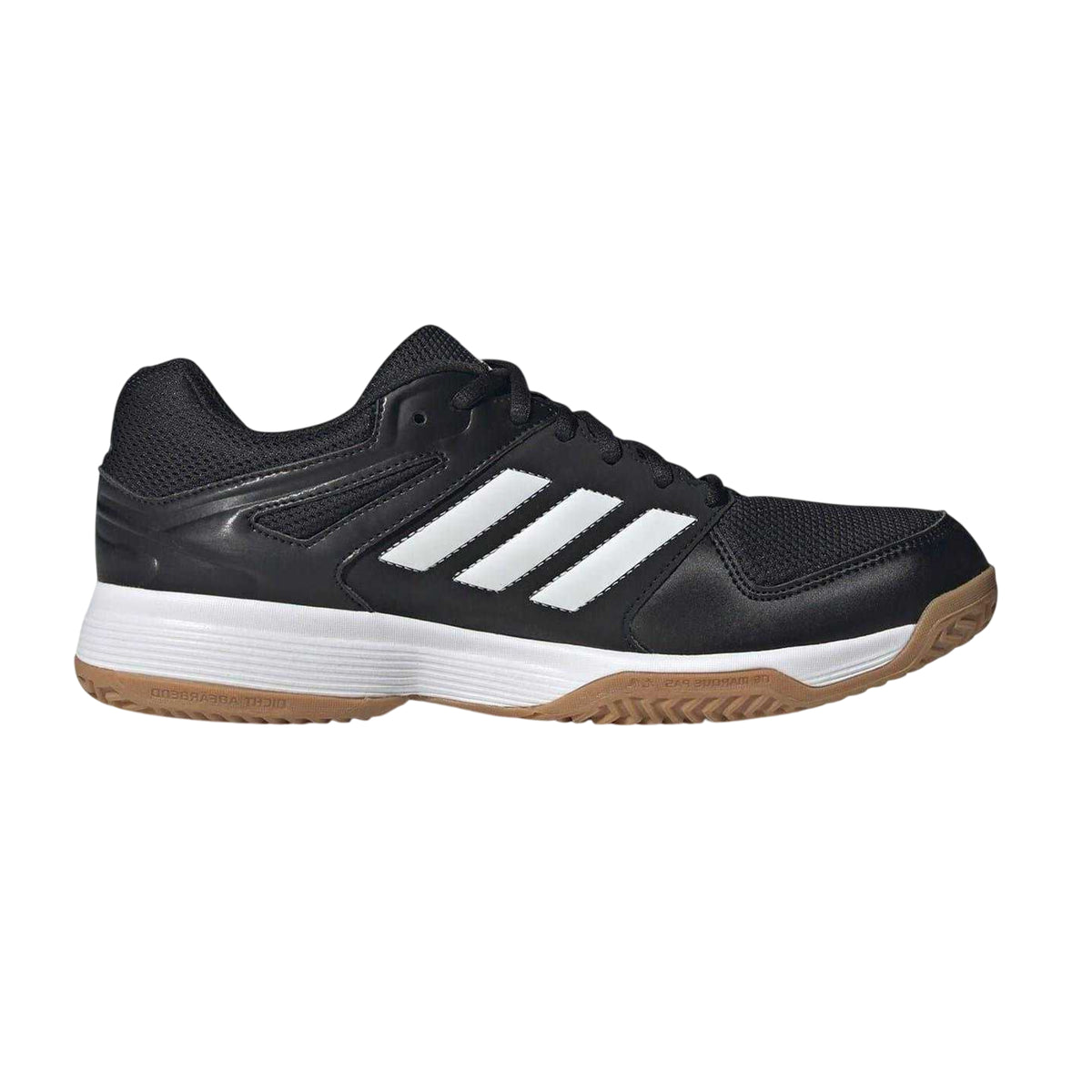 Core Black - Side - Adidas Mens Speedcourt Indoor Shoes