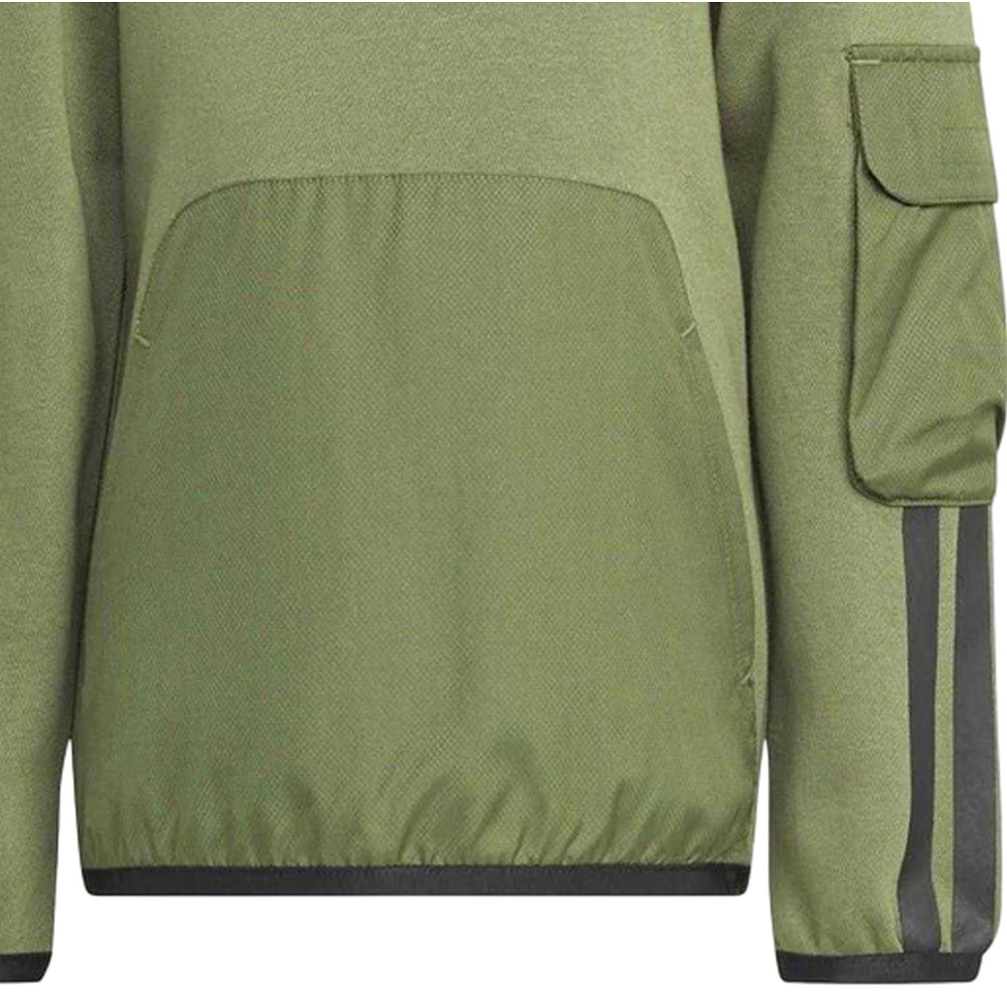 Khaki Green - Lifestyle - Adidas Childrens-Kids Utility Hoodie