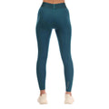 Teal - Back - Skins Womens-Ladies Series-2 Long Leggings