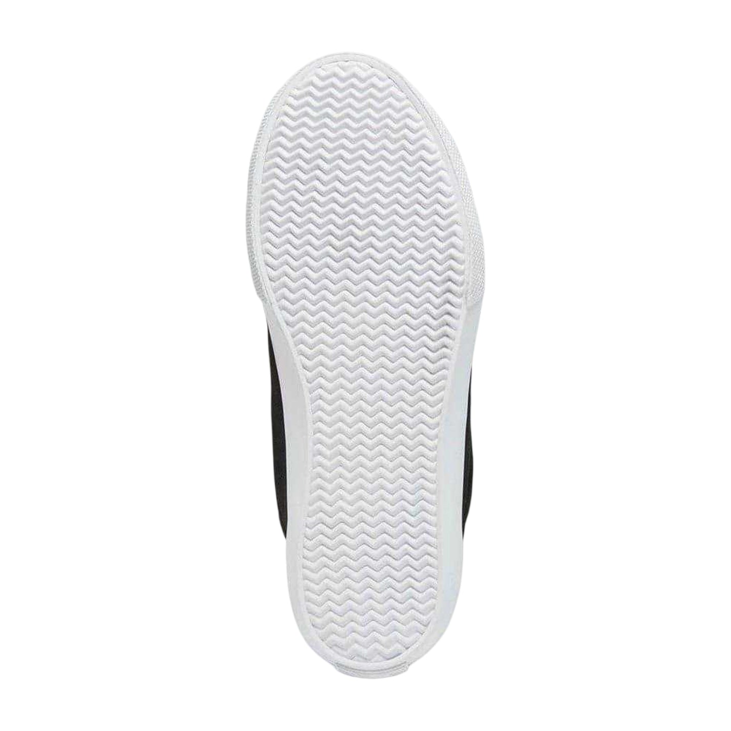 Black - Lifestyle - Lacoste Womens-Ladies Logo Leather Flat Trainers