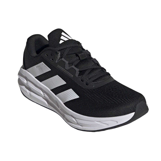 Black-White - Front - Adidas Mens Questar 3 Bounce Trainers