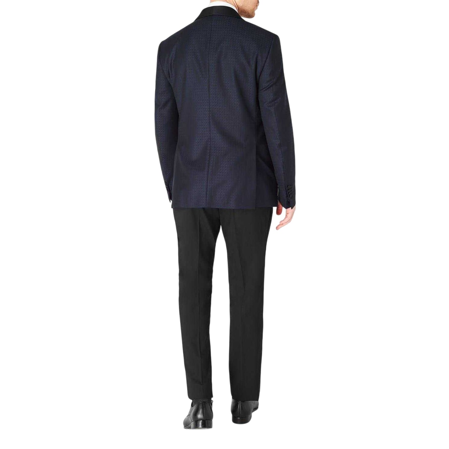 White - Pack Shot - Haines and Bonner Mens Tailored Long-Sleeved Shirt