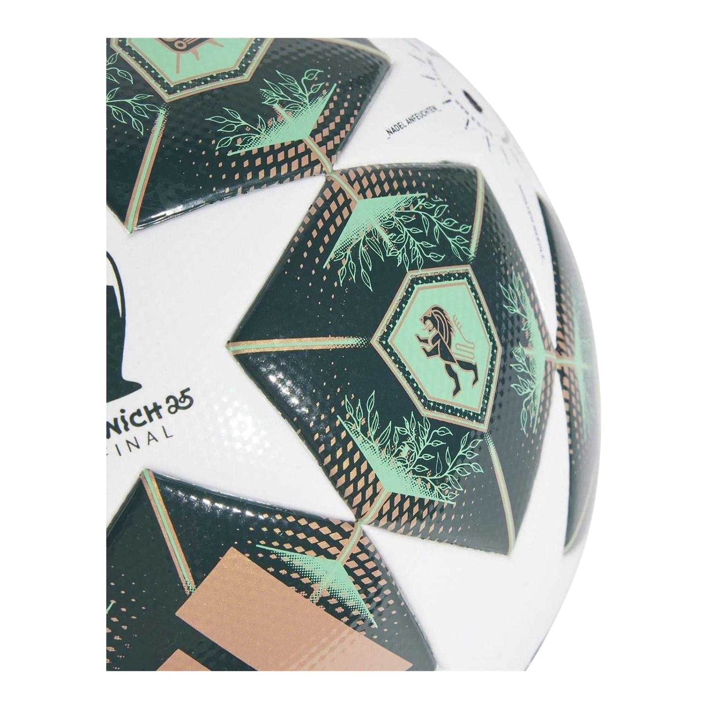 White-Green - Side - Adidas 2024-2025 UEFA Champions League Football